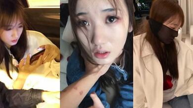 江大高顏值校花與男友性愛視頻流出 跪地口交吞吐肉棒 男友雙指扣穴淫水噴濺 妥妥的反差母狗！