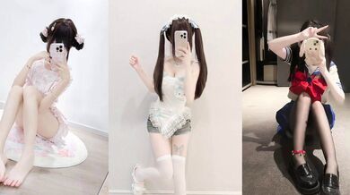 小仙女竟當街尿尿！白絲蘿莉被主人牽著邊走邊尿 尿液蜿蜒流淌 刺激爆表看呆路人！